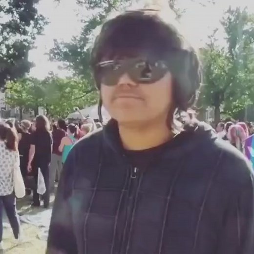 Public Interview Insights in an Outdoor Setting