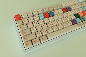 Retro Artist Rainbow Theme Keycap Set: Cherry Profile, PBT - Etsy