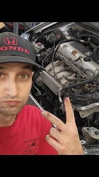 Remove/Replace starter Acura RSX TypeS WITHOUT REMOVING INTAKE MANIFOLD EASY