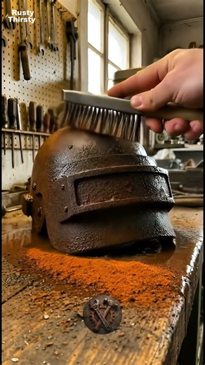 PUBG Helmet Extreme Rust Restoration