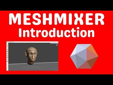 Meshmixer 3D sculpting software introduction