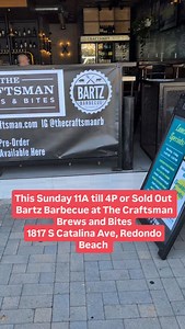 3 comments | This Sunday full barbecue menu at @thecraftsmanrb starting at 11A brisket, beef ribs, pulled pork, pork ribs, pork belly burnt ends, lemon pepper chicken and more | Bartz Barbecue | Facebook
