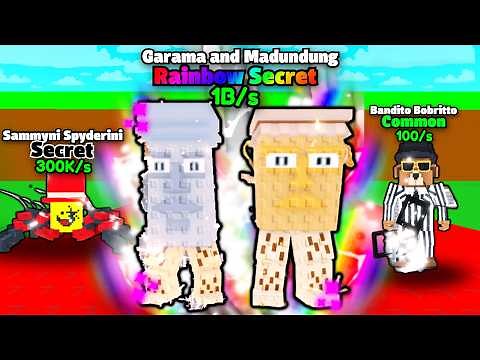 I used INFINITE LUCK & UNLOCKED NEW GRAMA SECRET in Roblox Steal a Brainrot!