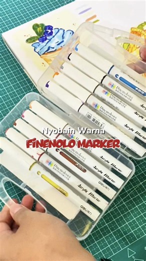 Deli Acrylic Marker Indonesia — Review & Unboxing Excited!