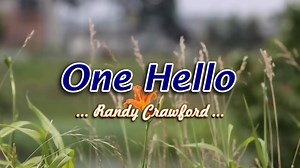 39K views · 221 reactions | "One Hello" (1982) is a song by Veronica "Randy" Crawford, an American jazz and R&B singer.. | Pinoy Videoke Tambayan | Facebook