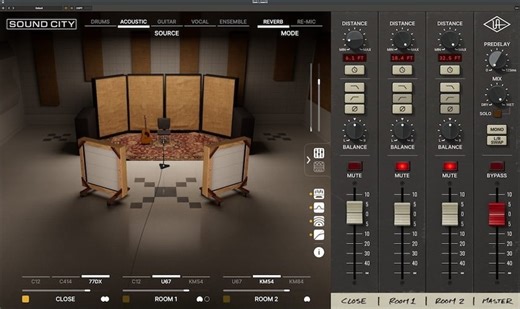 Place your sound at Sound City Studios with Universal Audio's latest native plugin