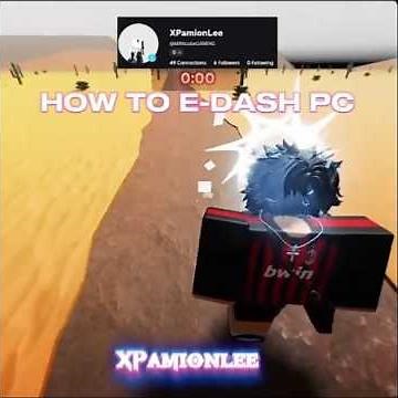 How to E-dash evade PC #roblox #fyp #rblx #robloxoutfits #evade