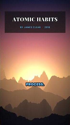 Atomic Habits by James Clear: Stop Chasing Goals, Fix Your System