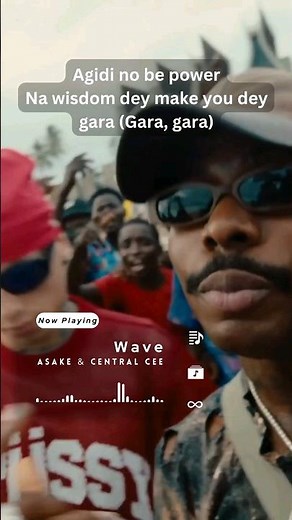 Asake & Central Cee - Wave (Lyrics) #afrobeats