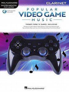 Popular Video Game Music - Clarinet Play-Along Book with Online Audio Hal Leonard Online