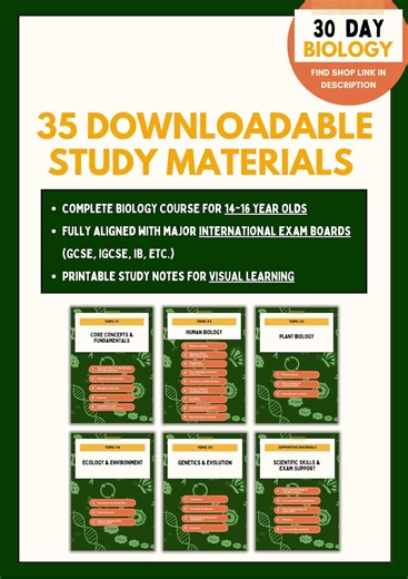 Biology Exam Practice Questions | 24 Pages | GCSE, Igcse Revision (printable PDF) | 2025-2026 - Etsy UK