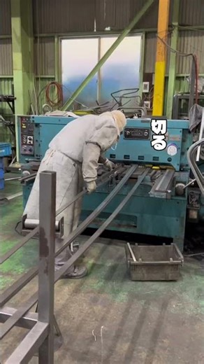 【シャーリング加工する職人】 #日常 #製造業 #shorts