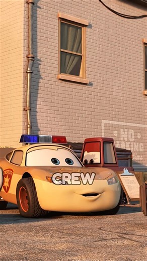 This Cars Detail Punished Lightning McQueen
