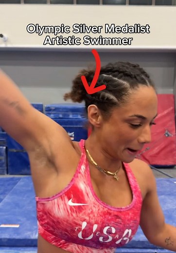 Olympic Medalist Tries Gymnastics: Hilarious Moments