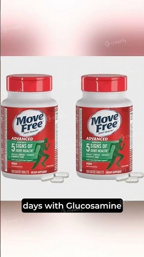 Move Free Advanced Glucosamine Chondroitin MSM Joint Support Supplement, Supports Mobility Comfort S