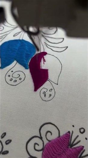 #手推繡花機 #縫紉機 #縫紉設備 #愛縫紉 #縫紉日常