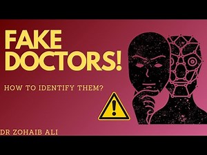 Beware of Fake Doctors! Signs You're Being Scammed , WATCH OUT!