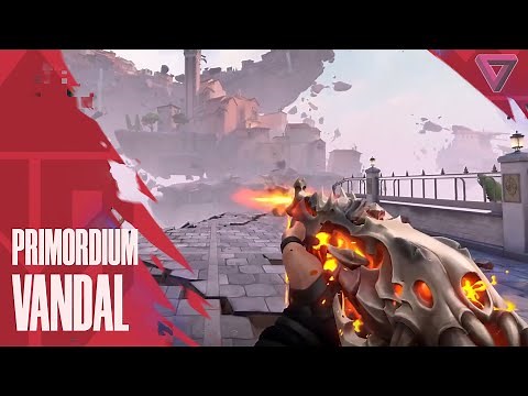 PRIMORDIUM VANDAL SKIN GAMEPLAY - VALORANT PRIMORDIUM SKINS