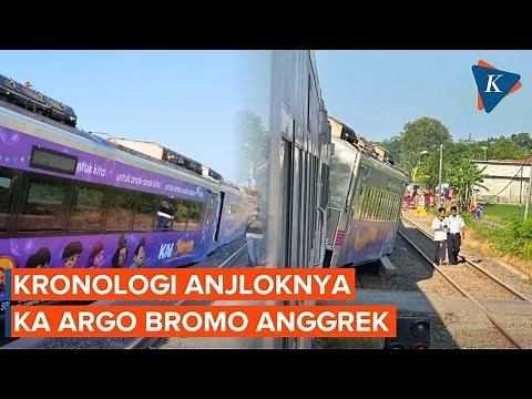 Kereta Api Argo Bromo Anggrek Anjlok di Stasiun Pegadenbaru, Perbaikan Butuh 8-10 Jam