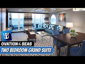Ovation of the Seas | Two Bedroom Grand Suite Tour & Review | 4K