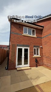 The cats' reaction is priceless! 😻 ProtectaPet Steel Catio DIY Kits are easy to build, have a low visual impact, last much longer than wooden catios and can be fully customised. #catio #steelcatio #diycatio #cats | ProtectaPet