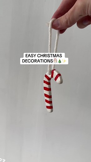Easy Clay Christmas Ornaments Tutorial