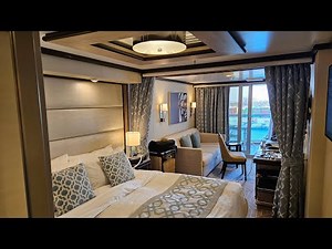 Mini-suite stateroom tour M407 on the Discovery Princess + cruise stateroom tips!