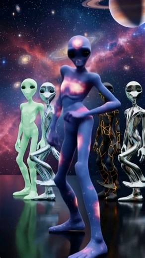 Epic Alien Dance Moves | Funny Green Alien Cartoon | Viral Dance Videodj #humor #dance #f