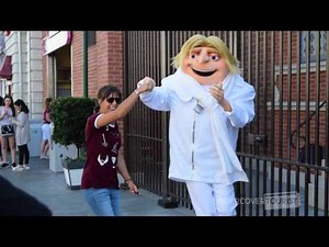 Meet Dru from Despicable Me 3, Universal Studios Hollywood