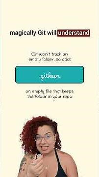 Push an empty folder to #GitHub with #gitkeep