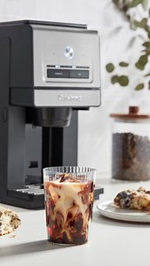 NEW to the countertop. The Custom Grind & Brew Single-Cup Coffee Maker takes your coffee from bean to brew in one sleek press. It grinds whole beans, brews hotter than pods, and skips the waste. Plus, the Over Ice function is perfect for your daily #icedcoffee. It’s everything your morning routine deserves. #linkinbio! ☕️ #cuisinart #coffee #coffeeupgrade #nationalcoffeemonth #coffeelover #morningcoffee #coffeeathome | Cuisinart