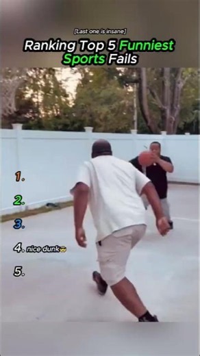 Ranking Top 5 Funniest Sport Fails 😂 Hilarious Sports Moments