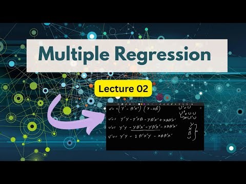 Estimating Paremeters of Multiple Linear Regression by OLS & ML method
