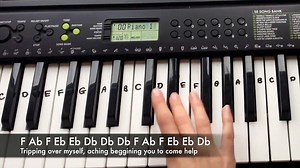 Stitches - Shawn Mendes | Easy Keyboard Tutorial With Notes (Right Hand)