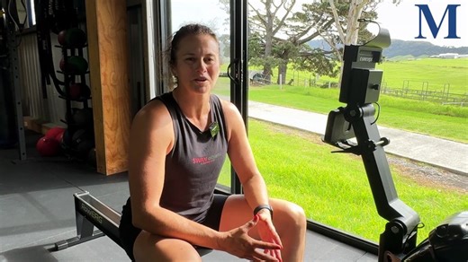 Competitive indoor rower Nardia Guillaumier.
