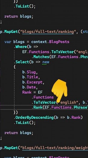 Full-Text Search with EF Core + Postgres