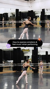 7.9K views · 70 reactions | Want to connect emotionally in your ballet performances? Try these tips: Feel the Movement: Focus on each step and let your body respond to the music’s rhythm. Create a Conversation: Use your dance to tell a story. Engage with the music and express your feelings as if you’re having a conversation with your audience. Make your performance impactful. | Runqiao Du Ballet Coaching | Facebook