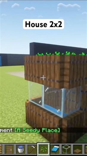 House 2x2 #minecraft #mctutorial #minecraftbuilding #mcmycraft