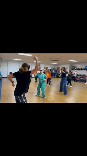 Monday Morning 9:30 Zumba all dressed up for class! They really like to celebrate the holiday! Fun class, come and join the fun!! #ymcainthecommunity #wellnessatthey #goldsborofamilyymca #YMCA | Goldsboro Family YMCA