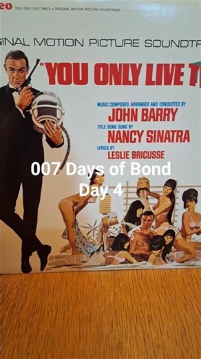 You Only Live Twice Soundtrack | Random Wax 104 #shorts