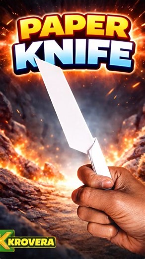 How to make paper knifeDIY Paper Knife 🔪 | Easy Origami Knife Tutorial