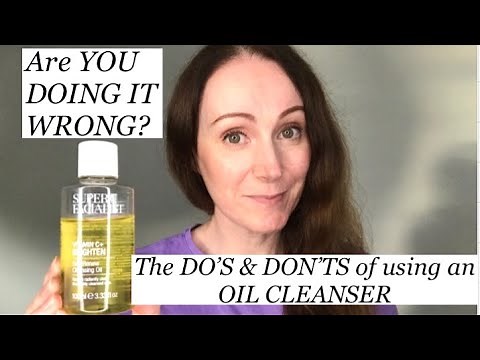 The RIGHT WAY to use an Oil Cleanser on your face. Oil Cleansing Tutorial, Skincare Series