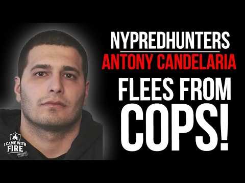 Online Predator RUNS FROM COPS