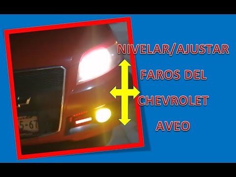 Nivelar Faros del AVEO