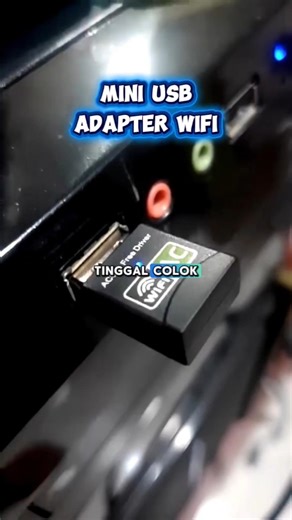 Mini USB adaptor wi-fi#MiniUSBWifi#USBWifiAdapter#AdaptorWifiMurah#WifiPCDongle#SolusiInternetPC