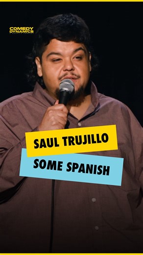 11K views · 87 reactions | Saul can offer you SOME Spanish. @saulcomedy’s special, Yolanda, is now streaming FREE on Tubi and Amazon Prime Video! You can also watch on Apple TV, YouTube, Google Play, Vimeo, and more! Get your comedy fix for FREE on the Comedy Dynamics channel—now streaming on Amazon Prime, Tubi, Roku, and more. Hit the link in our bio and laugh like you mean it. #saultrujillo #comedy #standup #hispanicheritagemonth #spanish | Comedy Dynamics | Facebook