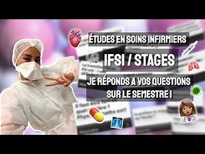 FAQ (No. 1): I answer your questions about SEMESTER 1 of nursing studies (IFSI)