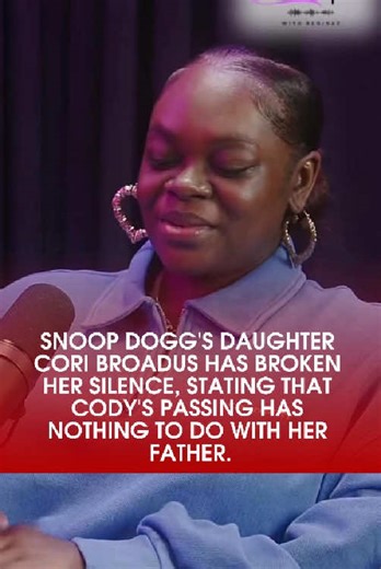 Cori Broadus Shares Emotional Tribute to Snoop Dogg