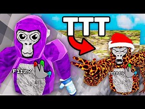 YouTubers vs TTT in Gorilla Tag