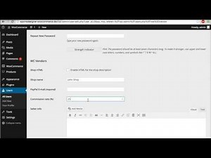 05 - WC Vendors - Vendor Commissions (WooCommerce Tutorial)
